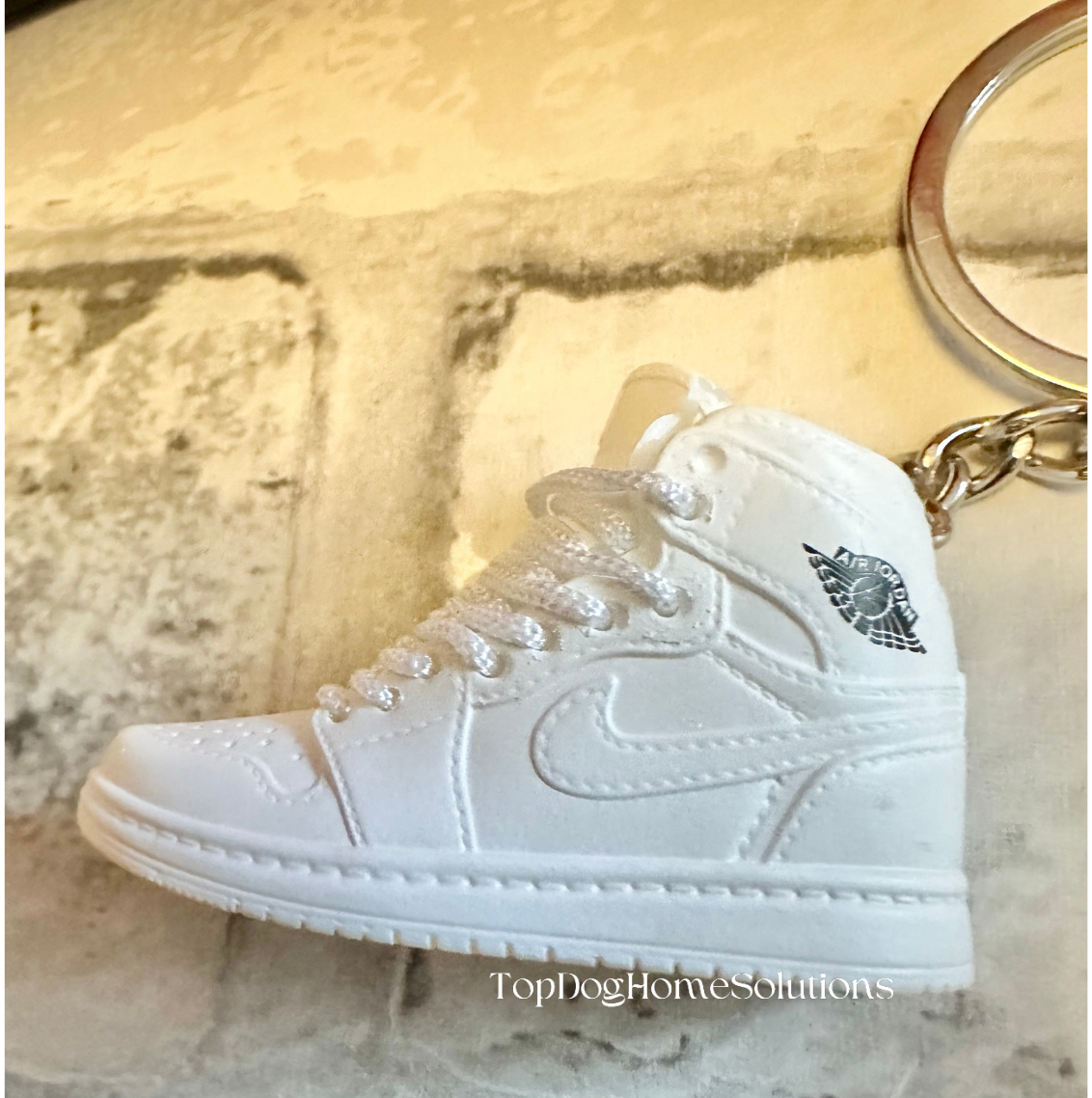 Nike trainer Sneaker keyring 3D Jordan Mini keychain sports shoe Car Key No Box.