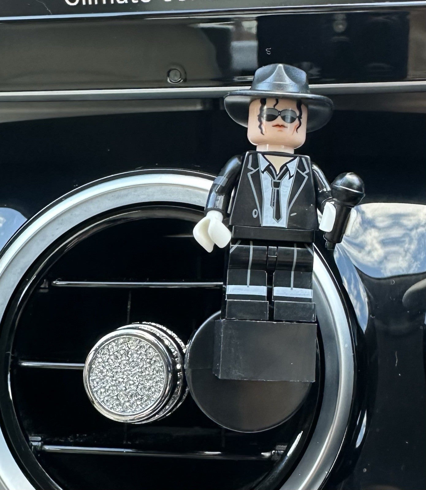 Michael Jackson Car Air Freshener Smooth Criminal Figure Mini Clip Vent Scent