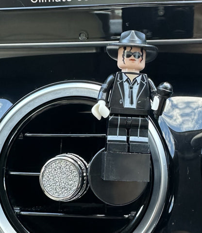 Michael Jackson Car Air Freshener Smooth Criminal Figure Mini Clip Vent Scent