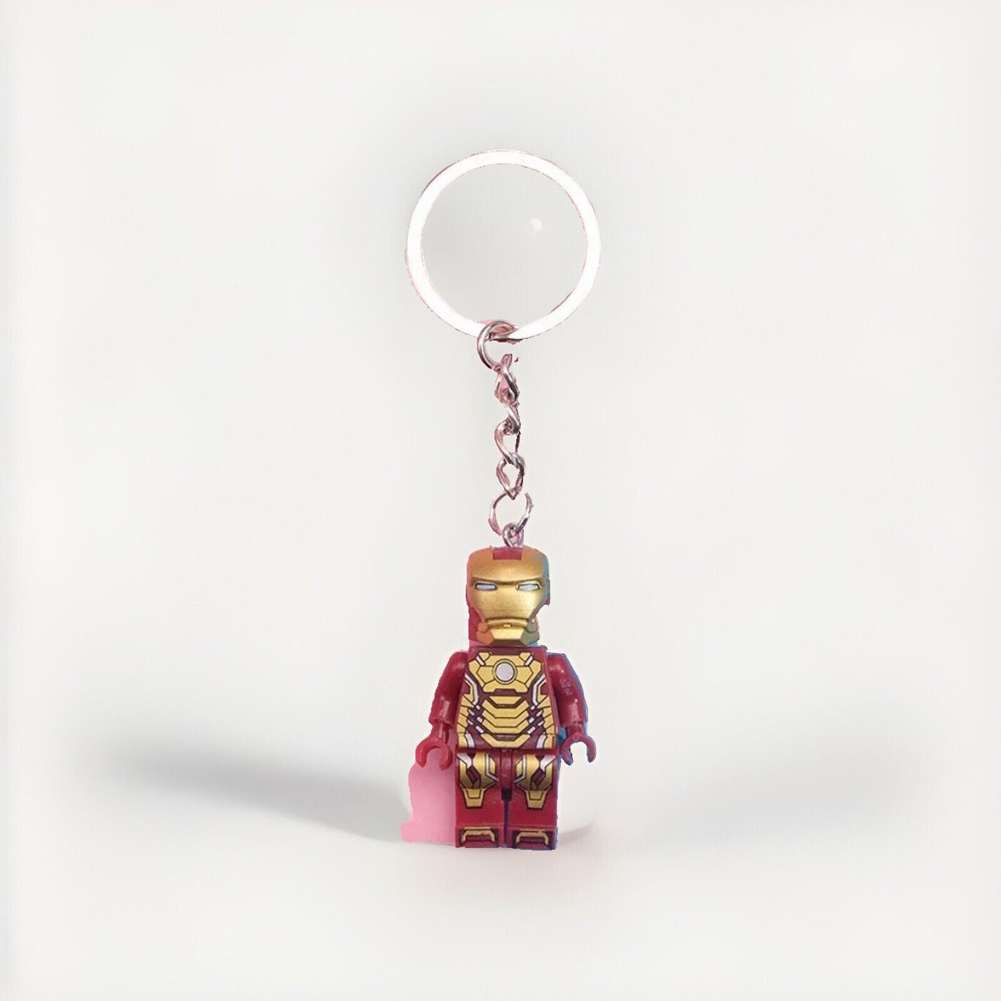 Marvel Iron Man Wolverine 3D Keyring Bag Charm Car Chain Key Gift