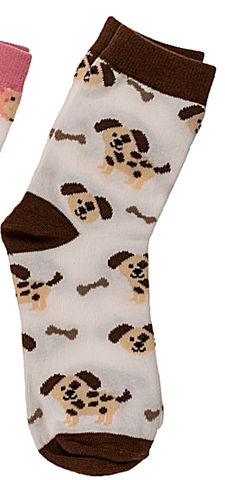 Animal Magic Flannel Socks Xmas Kids pair expanding travel Novelty compact Gift