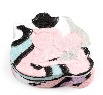 Unicorn Magic flannel cloth Kids wash bath expanding shower travel towel Pink