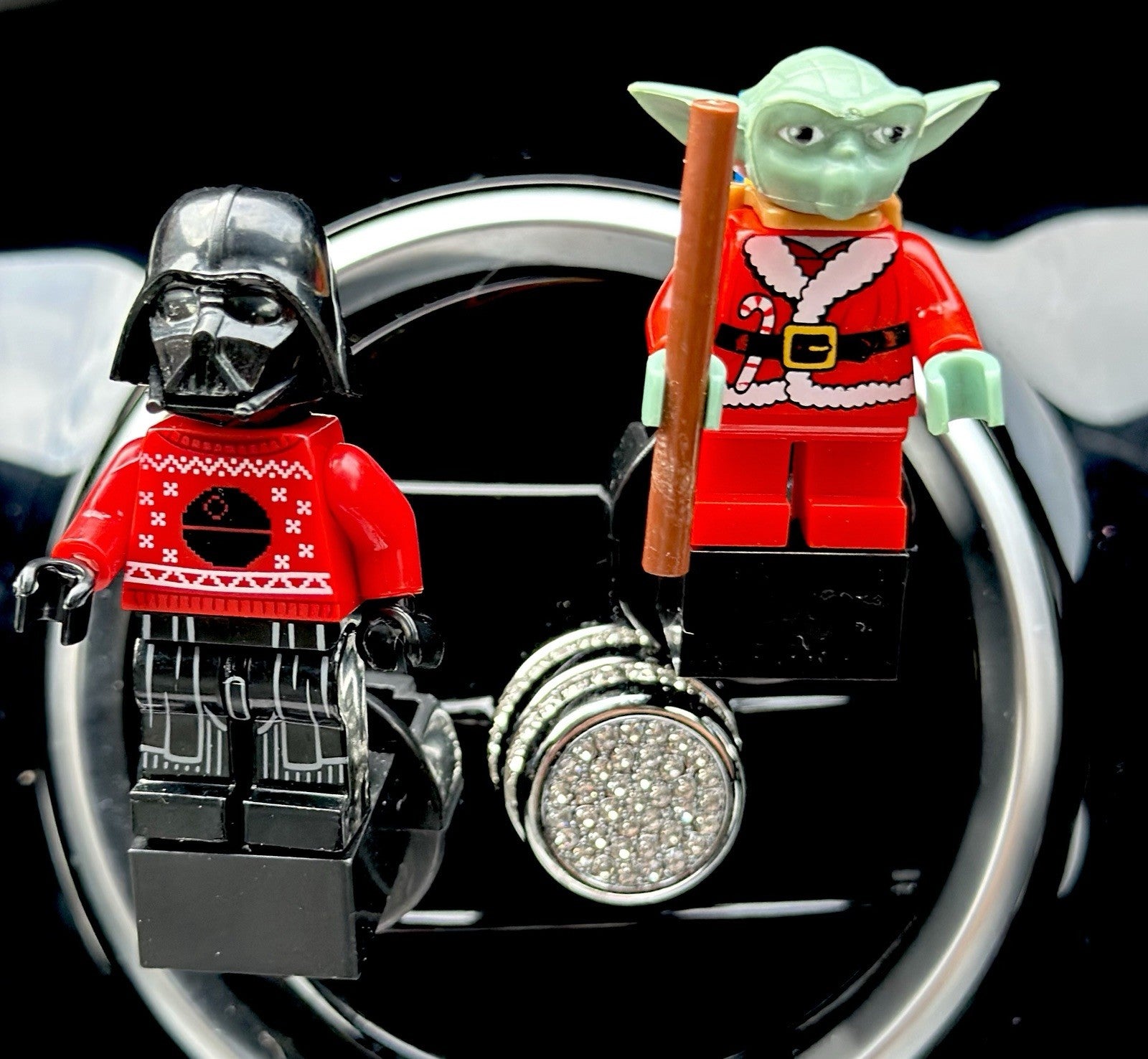 Christmas Star Wars Darth Car Air Freshener Mini Figure Car Clip Vent Scent Gift