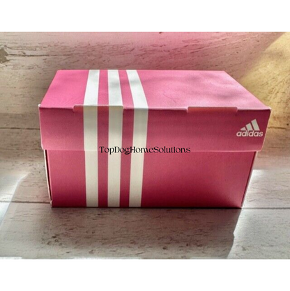 ADIDAS Mini Trainer Sneaker Shoe Box Gift Sport Football Red White Blue Pink