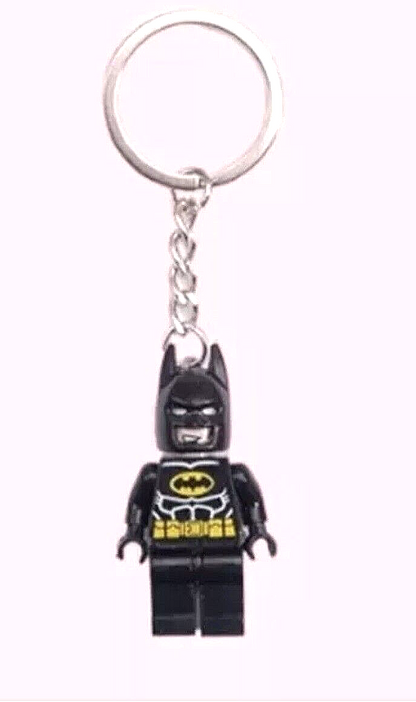 3D Fairy Batman 2 Couples Keyring Pink Batgirl DC Bag Charm Car Chain Key Gift