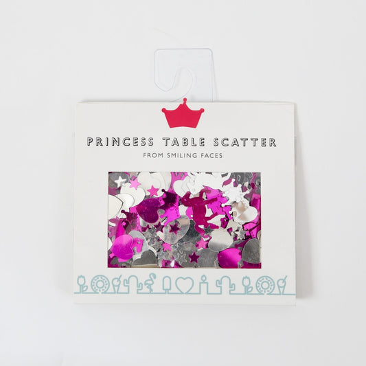 Pink Princess Table Confetti Birthday Party Scatter Hearts Unicorn Sparkle foil