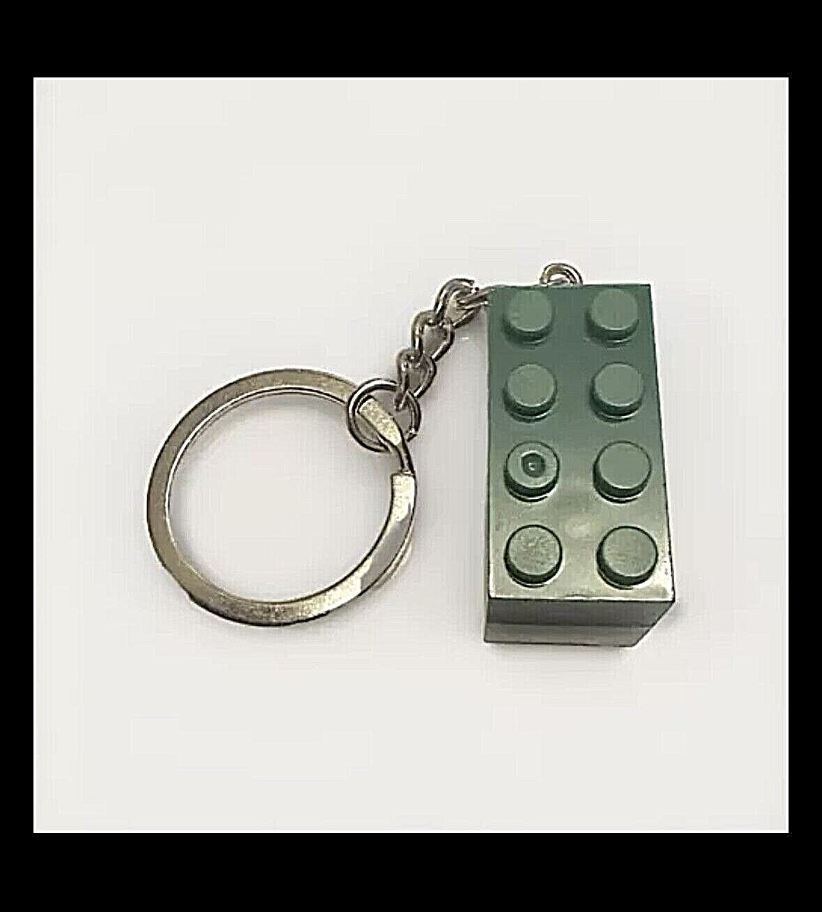 Brick Keyring Key Car KeyChain compatible With building bricks Blocks Gift Toy