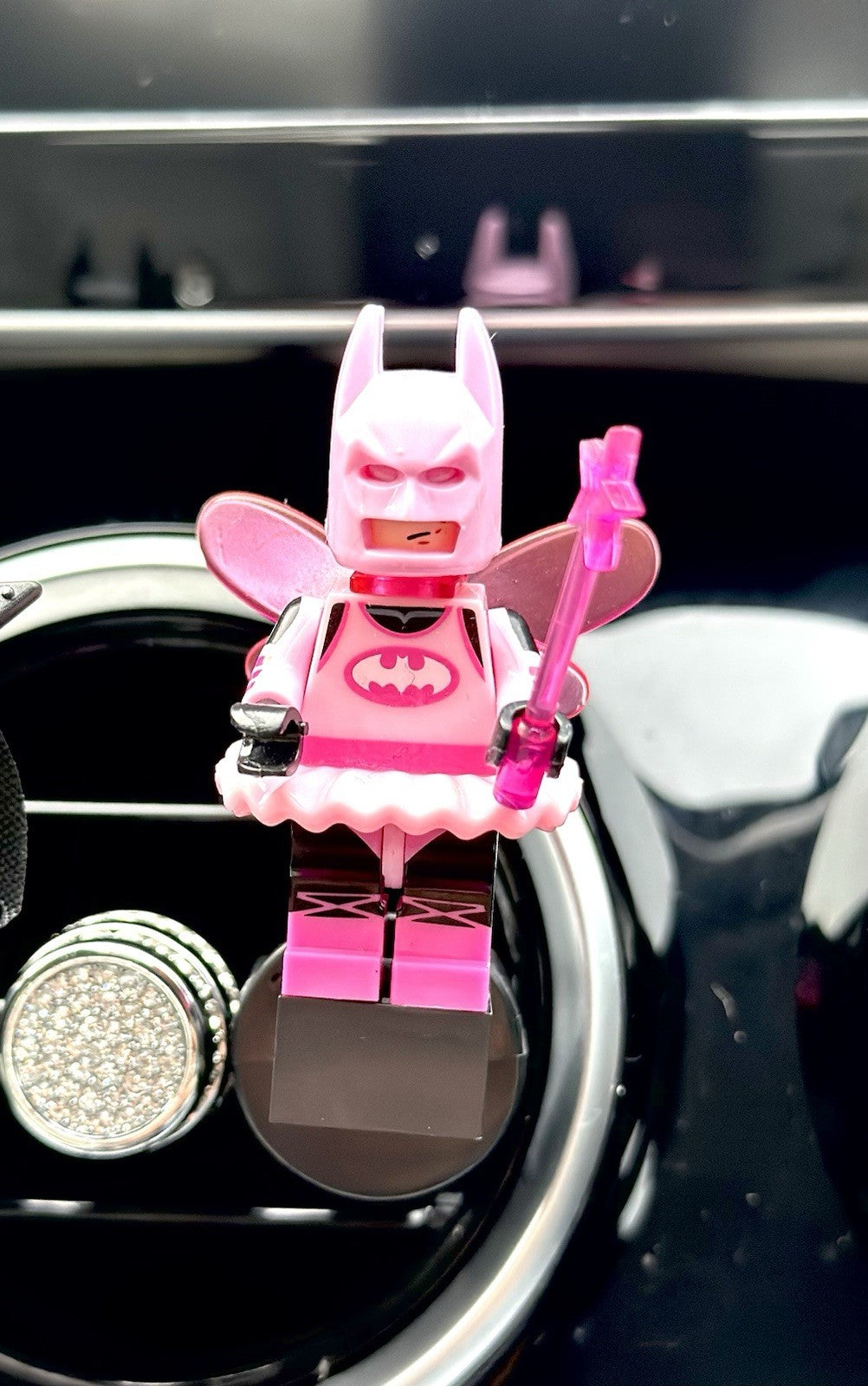 Batman Fairy Car Air Freshener Mini Handmade Figure Clip Vent Scent Christmas