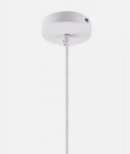 B & Q Pendant Ceiling Light Shade Matt White Wood Arraqis Modern Lamp Good Home