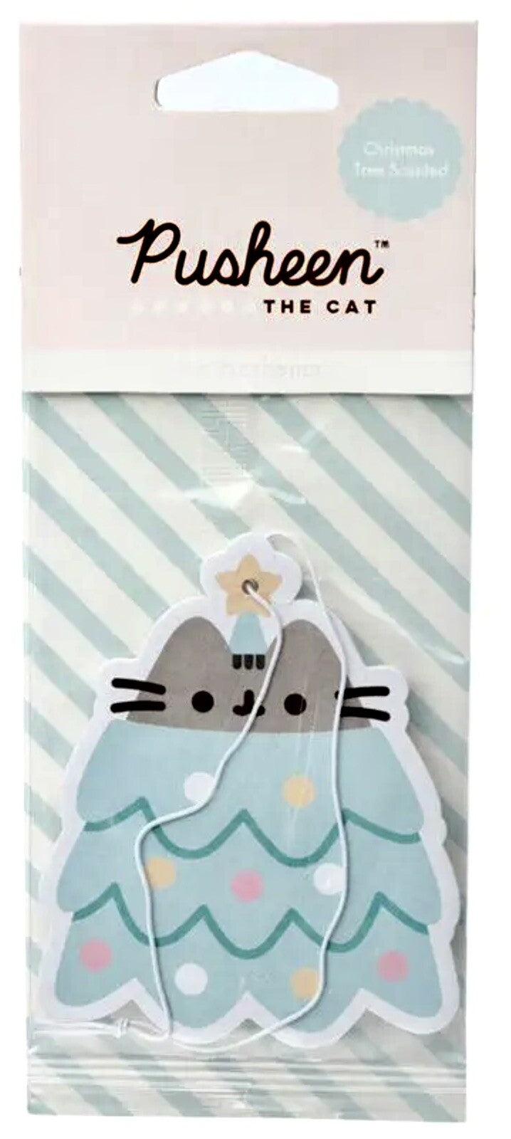 Pusheen the Cat Christmas Tree Hanging Car Air Freshener Wardrobe Gift Scent 🌲