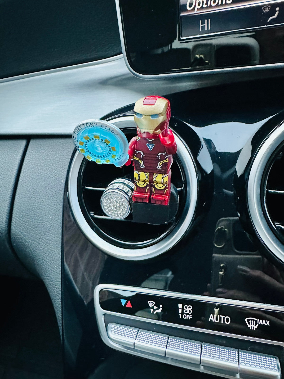 Marvel Hulk Thor Air Freshener Mini Figure Car Clip Vent Scent Fathers Day Gift