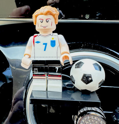 England Football Air Freshener Mini Figure Car Clip Vent Scent Fathers Day Gift