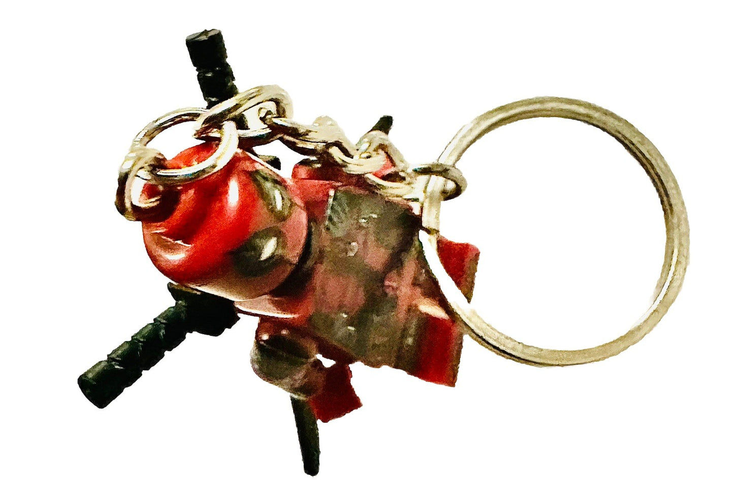 Set Deadpool Wolverine Mini Keyrings Car Keys Sons Dads Friends Christmas Gift