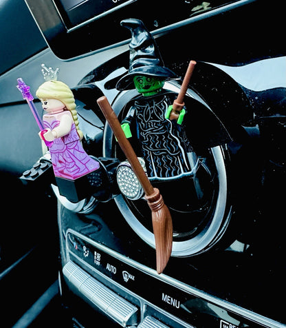 Wicked Witch Princess Air Freshener Mini Figure Car Clip Vent Scent Gift