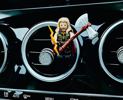 Marvel Hulk Thor Air Freshener Mini Figure Car Clip Vent Scent Fathers Day Gift