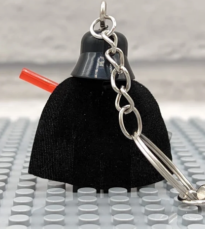 Darth Vader Mini Figure Block Keyring Movie Themed Star Wars Gift Car key chain