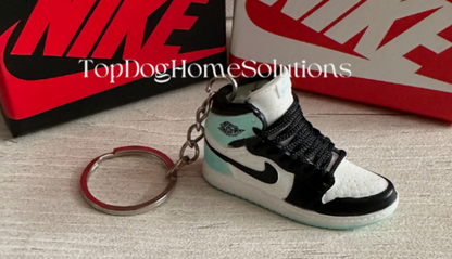 Nike trainer Sneaker keyring 3D Jordan Mini keychain sports shoe Car Key No Box.