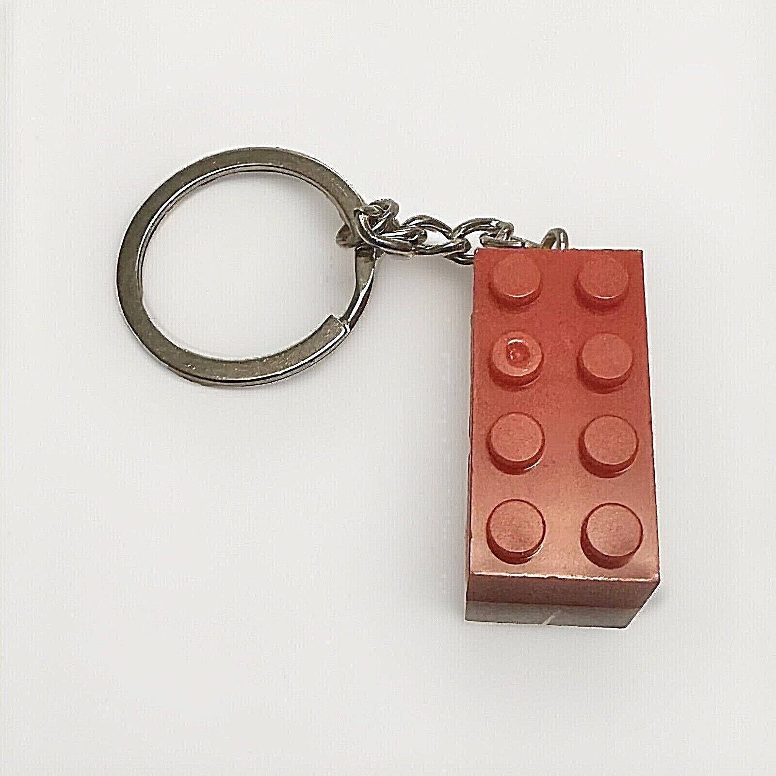 Brick Keyring Key Car KeyChain compatible With building bricks Blocks Gift Toy