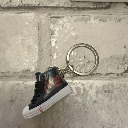 Black Converse Sneaker Keyring Coke Chuck Taylor AllStar Coca Cola High Gift Box