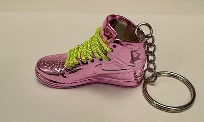 3d nike Sneaker trainer key ring Jordans metallic Mini sports shoe Gift Box High