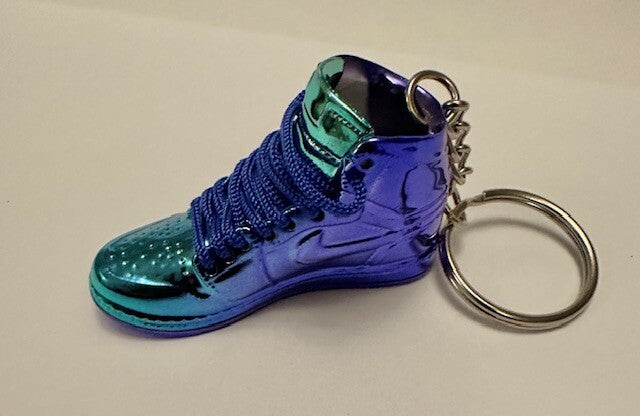 3d nike Sneaker trainer key ring Jordans metallic Mini sports shoe Gift Box High