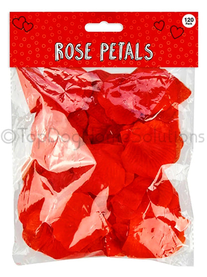 Valentine's Red Rose Petals Table Bed Romantic Decoration 120 Pack Flower 🌹