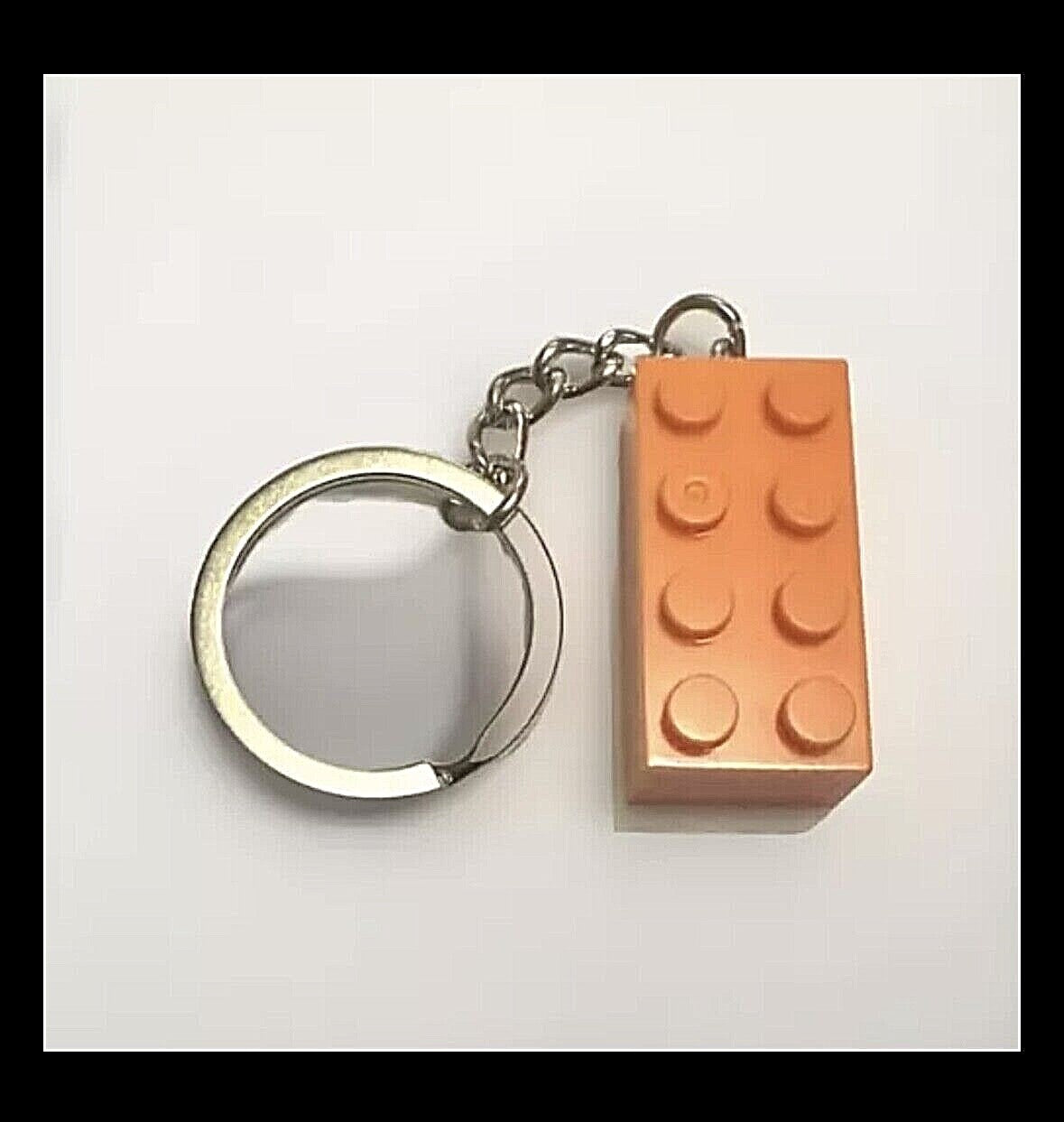 Brick Keyring Key Car KeyChain compatible With building bricks Blocks Gift Toy