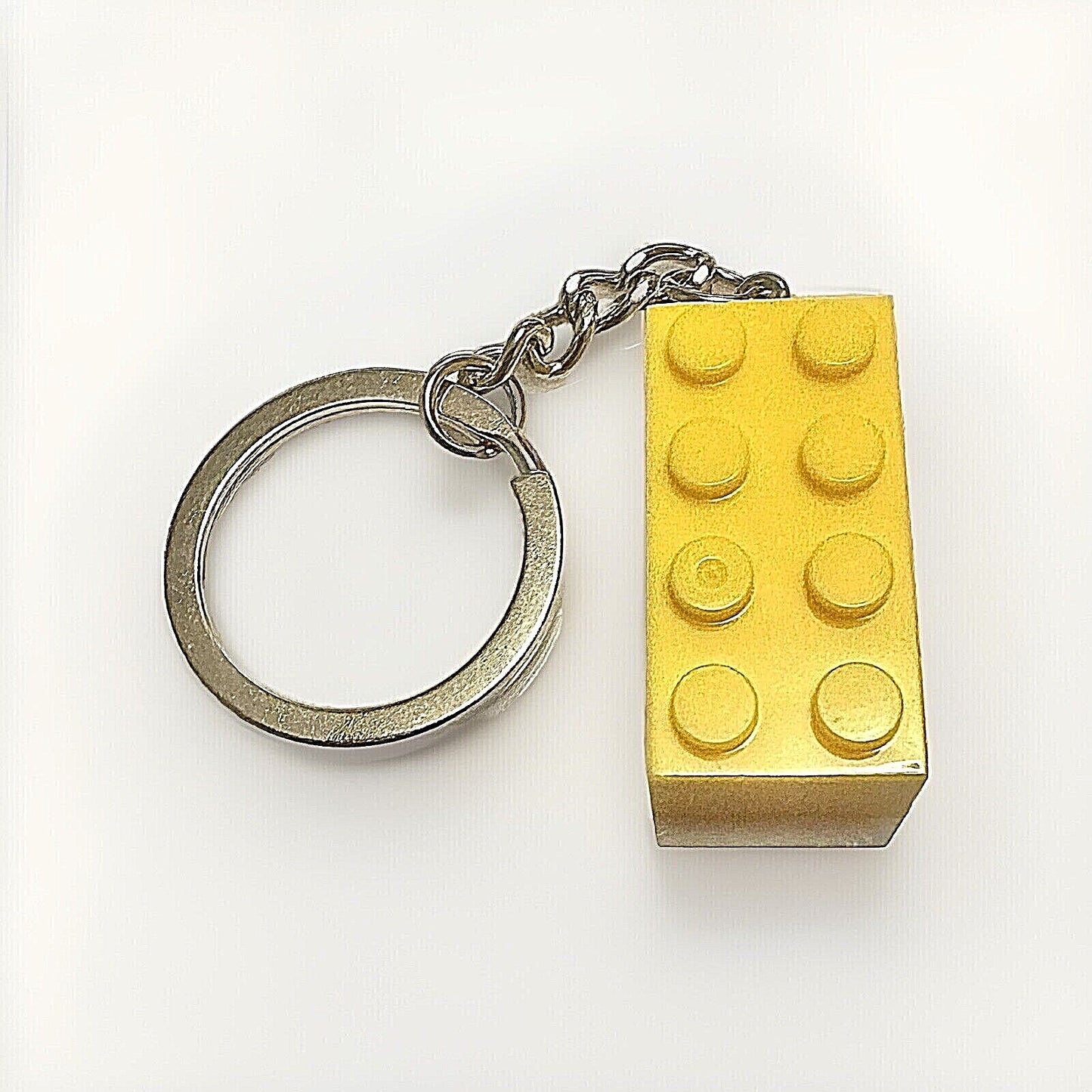 Brick Keyring Key Car KeyChain compatible With building bricks Blocks Gift Toy