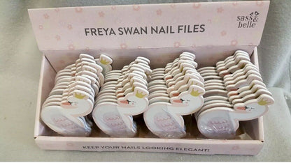 Hen Night Party Bag Gift Nail File Swan Manicure Set 3 Bridesmaids Bride To Be