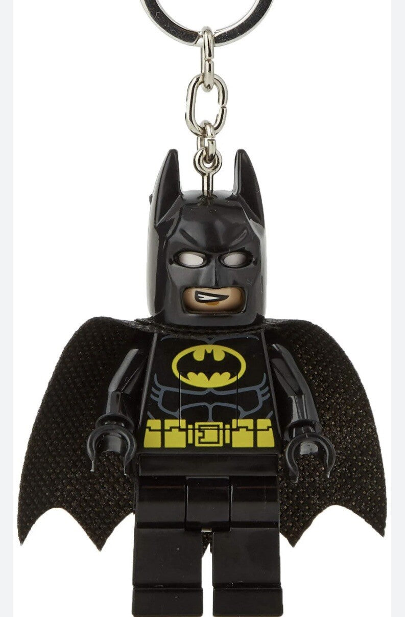 Batman Figure Keyring Couples Love Pink Batgirl Mini DC Bag Charm Gift Car Key