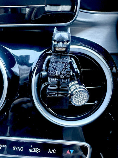 Batman Fairy Car Air Freshener Mini Handmade Figure Clip Vent Scent Christmas