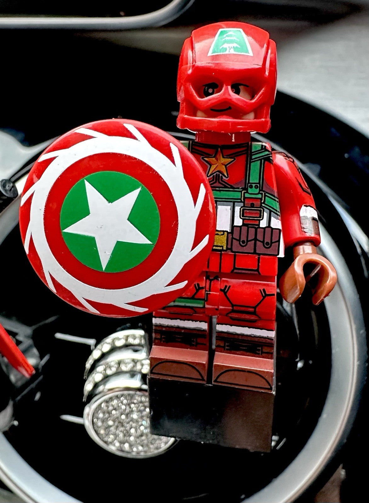 Christmas Spiderman Air Freshener Mini Figure Marvel Car Clip Vent Scent Gift
