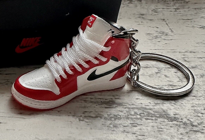Nike trainer Sneaker keyring 3D Jordan Mini keychain sports shoe Car Key No Box.