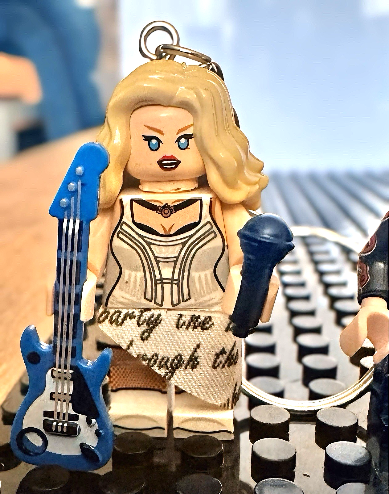 Cute Taylor Inspired 3D Mini Figure Keyring Keychain Eras Gift Music Pop Singer