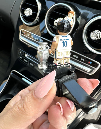 England Football Air Freshener Mini Figure Car Clip Vent Scent Fathers Day Gift