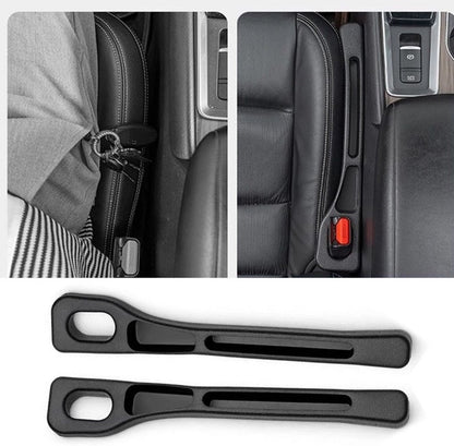 Pair Of Car Seat Gap Storage Phone Keys Side Strip interior Black Filling Strip