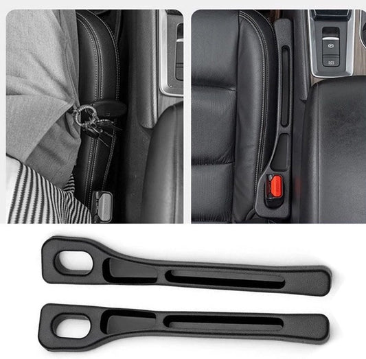 Pair Of Car Seat Gap Storage Phone Keys Side Strip interior Black Filling Strip