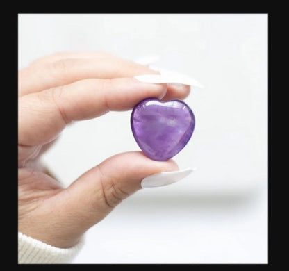 Purple Crystal Heart Amethyst You Are Special to Me Card Mothers Day Gift Bag