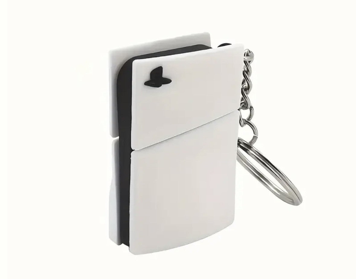 PS5 Gamer Boy Girl Keyring Gaming Charm Bags Car Keys Video Game Gift