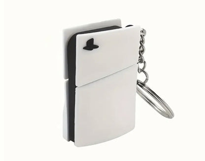 PS5 Gamer Boy Girl Keyring Gaming Charm Bags Car Keys Video Game Gift