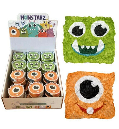 Monster Animal Magic Expanding Face Cloth Flannel Travel Kids bath birthday