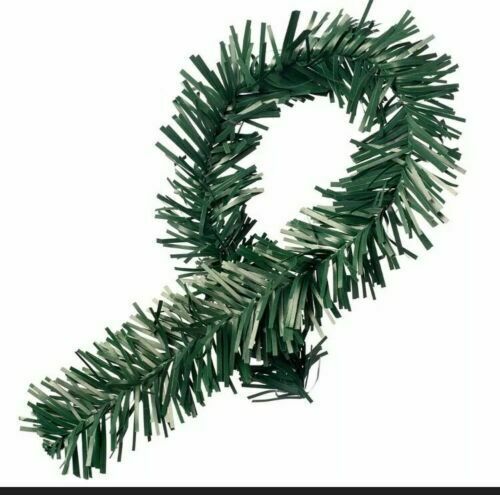 Christmas Garland swags wire FleLexible Ties Green Pack of 12 decorations tree