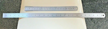 6'' 12" 24" METAL RULE STEEL RULER 150 300 600 mm cm Engineering IMPERIAL INCHES