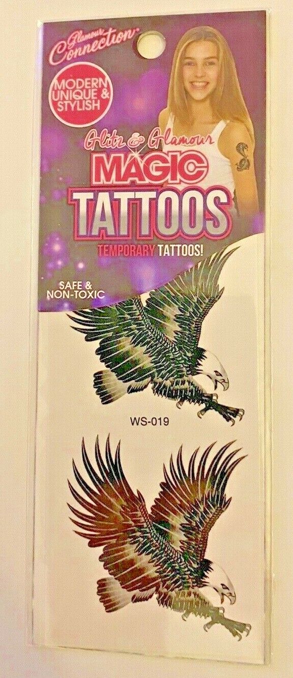 Temporary Halloween Tattoo scary spider skull cobra snake body arm art horror